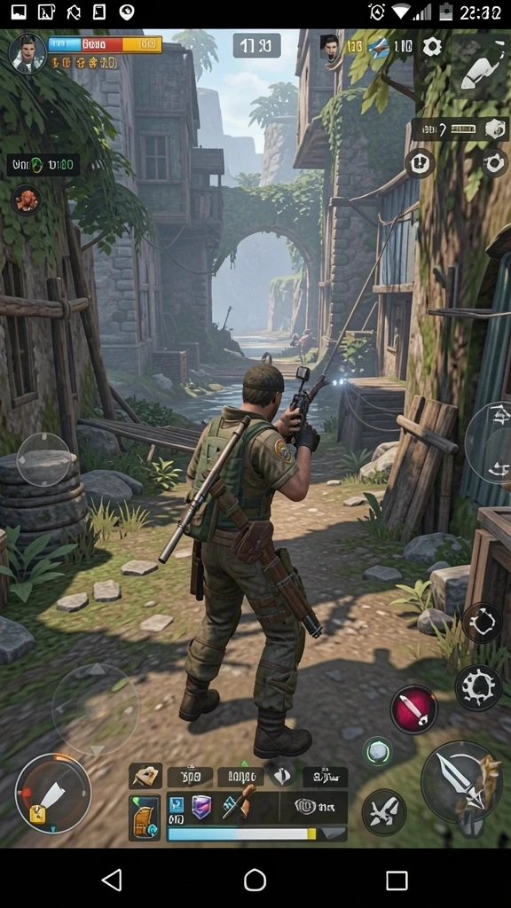 hao788 - Screenshot menampilkan mode multiplayer dengan pemain lain.