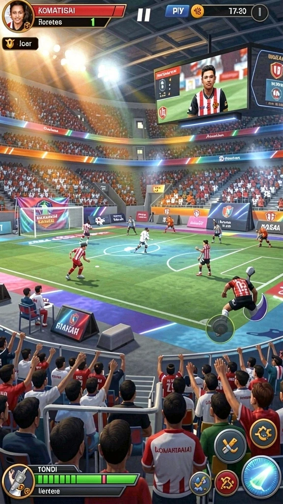 lion4d - Screenshot saat menyelesaikan tantangan di LION4D dengan grafis yang terkini.