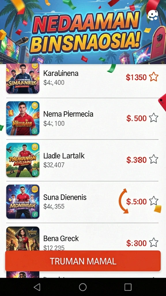 rajaclub - Tampilan antarmuka yang menarik dan mudah digunakan.